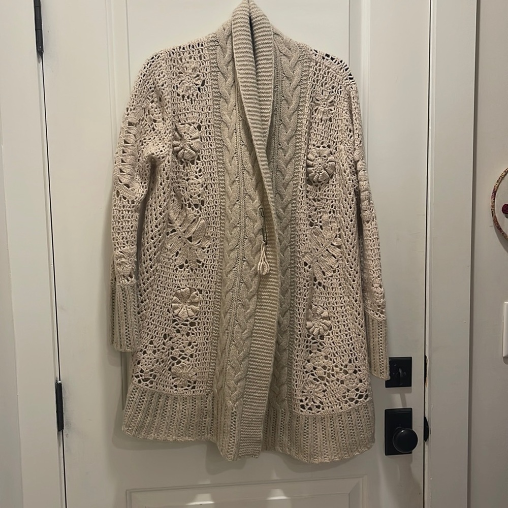 Anthropologie Boho Sweater